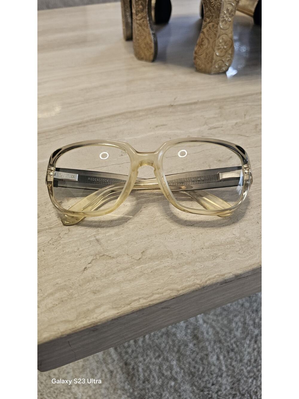 Vintage Rodenstock Exclusiv 586 Eyeglass Frames Brown Rodaflex 56-15-140mm
